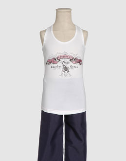 TOP WEAR Sleeveless t-shirts GIRLS on YOOX.COM