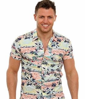 Scotch  Soda Flower Hawaii Shirt