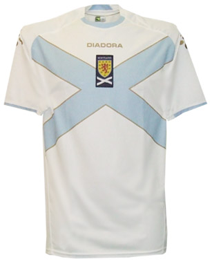 Diadora 07-08 Scotland away