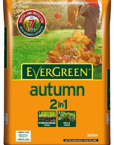 Evergreen Autumn 360 sq m Lawn Food Bag