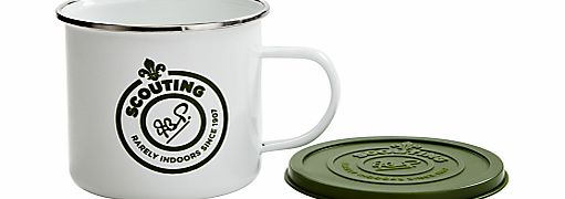 Enamel Mug With Lid