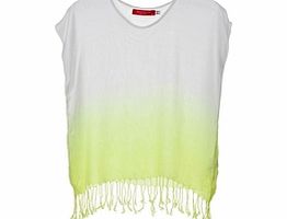 Butterfly Coast Dip Dye Kaftan - Zinc