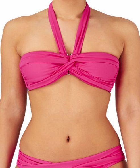 Seafolly Womens Seafolly Goddess DD Bikini Top - Raspberry