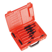 Circlip Pliers Set Internal/External 10 Piece Plus FOC E-Ring Toolkit