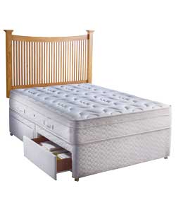 Posturepedic Memory Foam Double Divan Bed