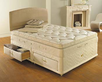 Ultra Luxe Enchantment Divan and Memory Foam Mattress