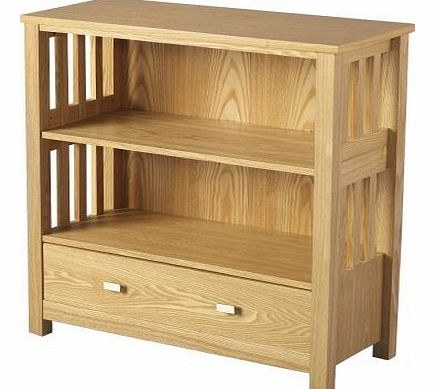 Seconique Ashmore 1 Drawer Bookcase (Low)