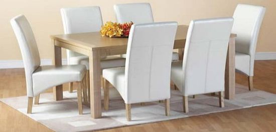 Belgravia Dining Set in Cream