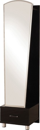 Charisma Cheval / Wardrobe Mirror - Black Gloss