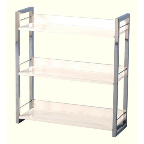 Seconique Charisma High Gloss 3 Shelf Bookcase