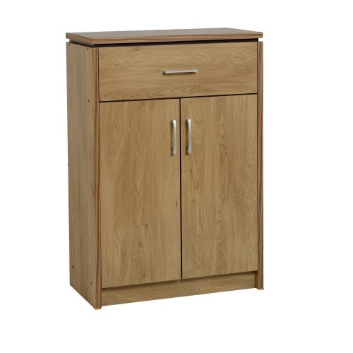 Charles 2 Door 1 Drawer Shoe Cabinet -