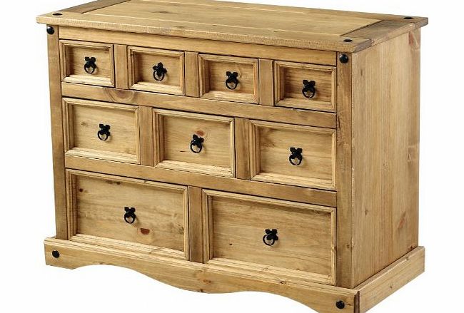 Corona 4+3+2 Drawer Merchant Chest