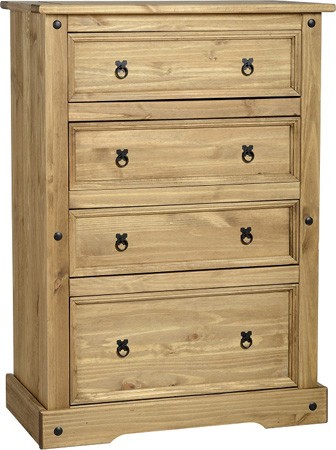 Corona 4 Drawer Chest