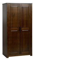 Eclipse 2 Door Wardrobe in Walnut