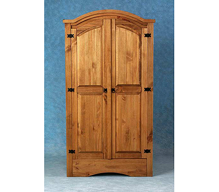 Original Corona Pine 2 Door Wardrobe