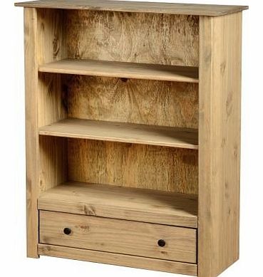 Seconique Panama 1 Drawer Bookcase