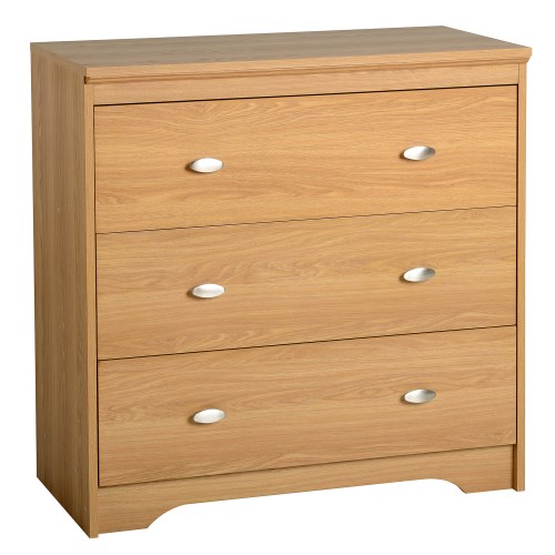 Regent 3 Drawer Chest in Teak Effect