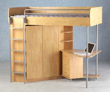 Walton Wardrobe Sleeper Bed