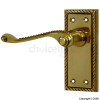 100mm Georgian Latch Handles 1 Pair