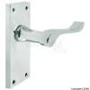 105mm Chrome Scroll Latch Handles 1 Pair