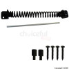 250mm Black Door and Gate Spring