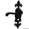 Black Antique Bathroom Handle 190mm