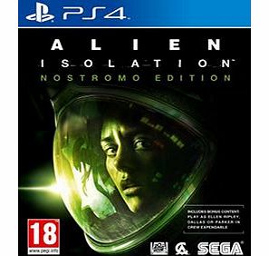 Sega Alien Isolation on PS4