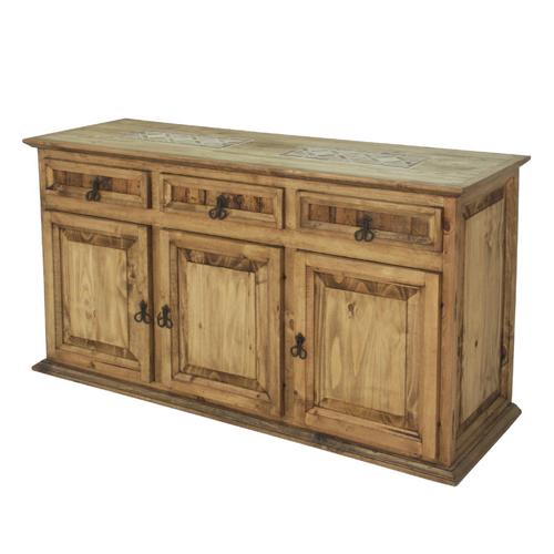 Segusino Cantera Pine Furniture Segusino Cantera Sideboard 3 Door 602.158