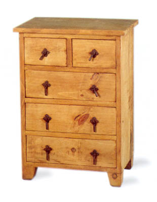 Five Drawer Bedside Cabinet