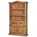 Segusino mexican pine multi bookcase furniture