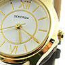 Sekonda Ladies Brown Leather Strap