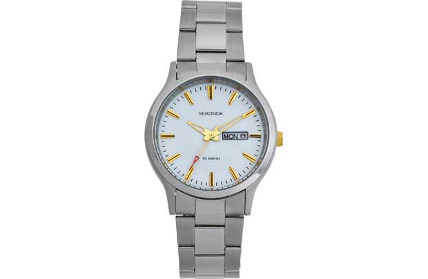 Mens Stainless Steel Bracelet Watch