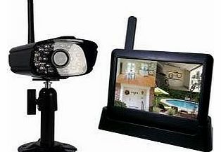 Sentient  DIGITAL WIRELESS CAMERA NIGHT VISION TOUCH SCREEN NETWORK DVR KIT NEW