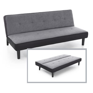 , Faith, Sofa Bed - Steel