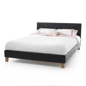 , Tivoli, 5FT Kingsize Leather Bedstead -