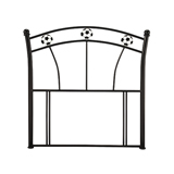 90cm Soccer Single Metal Headboard in