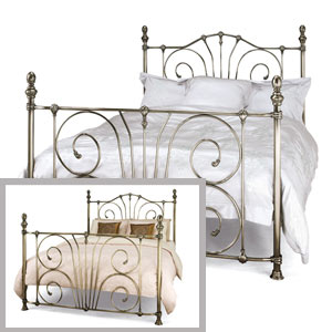 Serene Jessica 5FT Kingsize Metal Bedstead