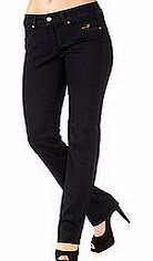 Heidi dark blue straight leg jeans