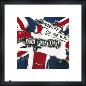 Anarchy in the UK - Custom Framed Art Print Framed Music Prints and Poster