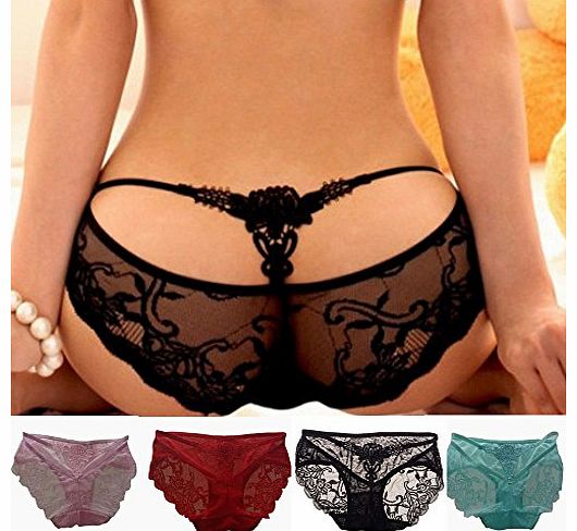 ILOVEDIY Pink Sexy Lingerie for Women Ladies Underwear Panties Briefs Knickers for Sex