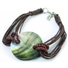 Shared Earth Beaded Seashell Bracelet