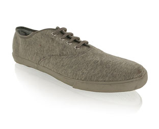 Simple Canvas Lace Up Shoe