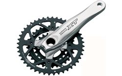 XT M760 9 speed Hollowtech II Chainset (OE)