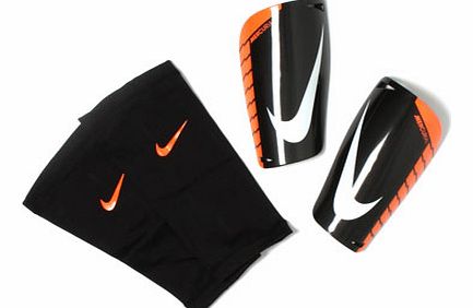  Mercurial Lite III Shin Guard Black/Orange