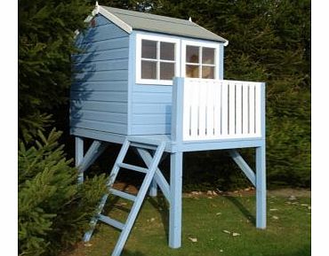 5X4 Bunny Timber Raised Playhouse