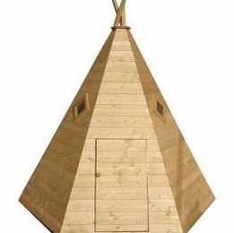 7X6 Wigwam Timber Playhouse