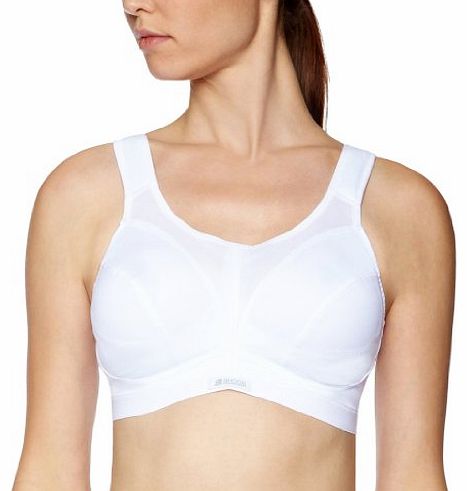 Shock Absorber Womens D  Max Sports Bra Top White B109 32D