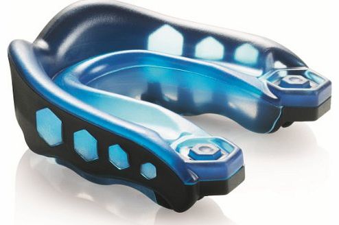 Gel Max Mouth Guard - Blue/Black