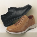 jeffries panel lace-up shoe