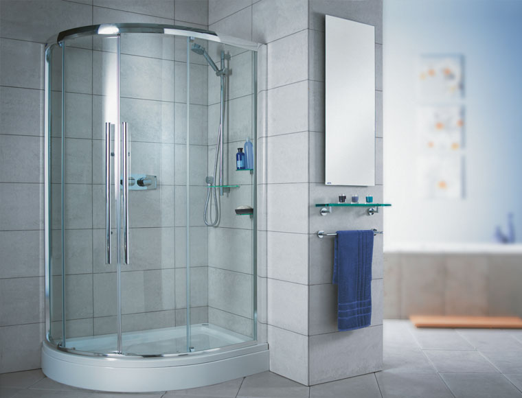 The Eden Offset Round Shower Enclosure